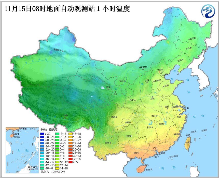 吉林省发布寒潮蓝色预警 最低温度首破-12℃