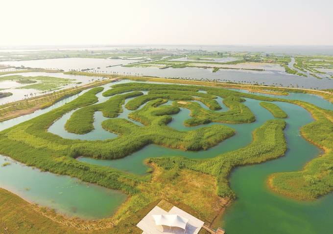 淮安白马湖国家湿地公园建设成效引人瞩目