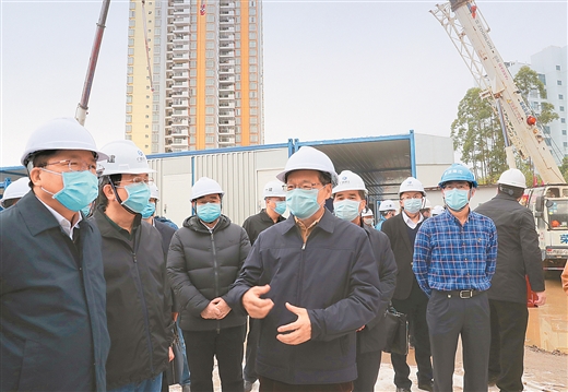 开足马力 与时间赛跑 全速推进 疫情防控后备应急医院建设