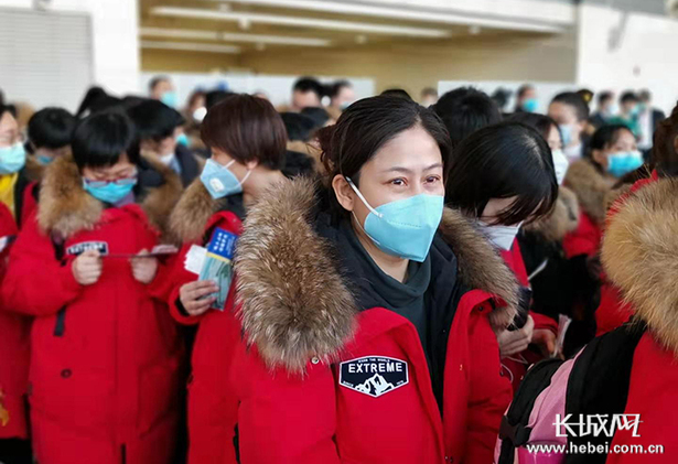 加油武汉！河北省援鄂抗疫医疗队第三批队员出征