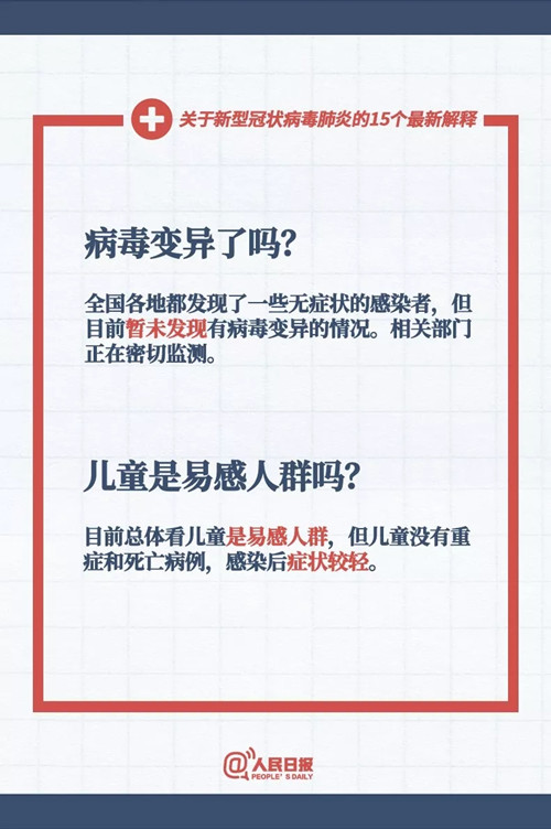 转扩！关于新型冠状病毒肺炎的15个最新解释