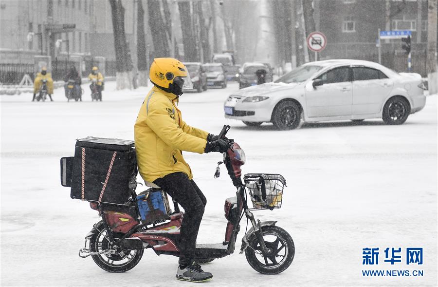 吉林长春：春分时节雪纷纷