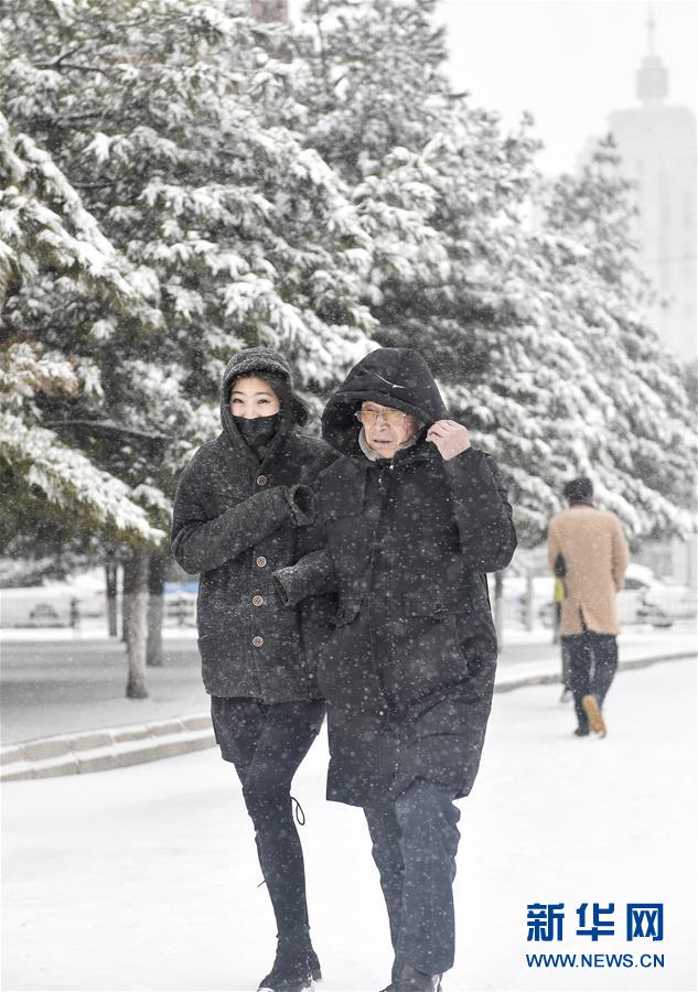 吉林长春：春分时节雪纷纷