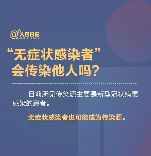 我是不是“无症状感染者”？看完这些就明白了！