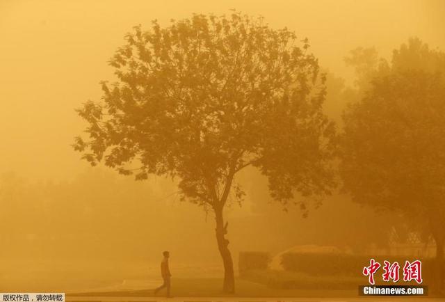 盘点全球沙尘暴肆虐来袭景象