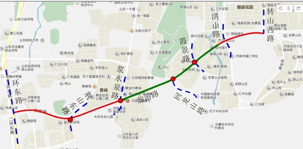 【齐鲁大地-文字列表】【走遍山东-济南】济南旅游路今起试行早高峰潮汐车道