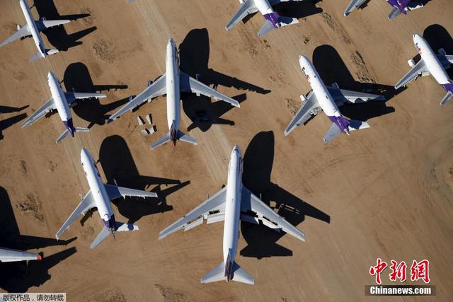 探访美国加州的飞机坟场 含中国航空公司的老旧客机