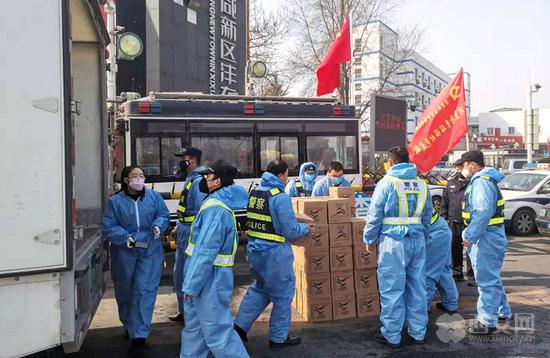 陕西省水务集团大秦之水第三批物资赠送一线公安民警