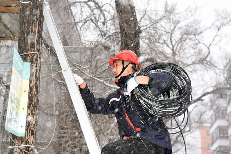 黑龙江联通战暴雪迅速响应 确保全网通信畅通