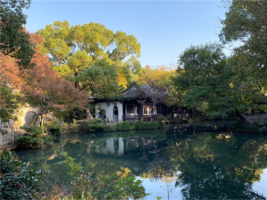 无锡惠山古镇景区力邀游客感受秋景