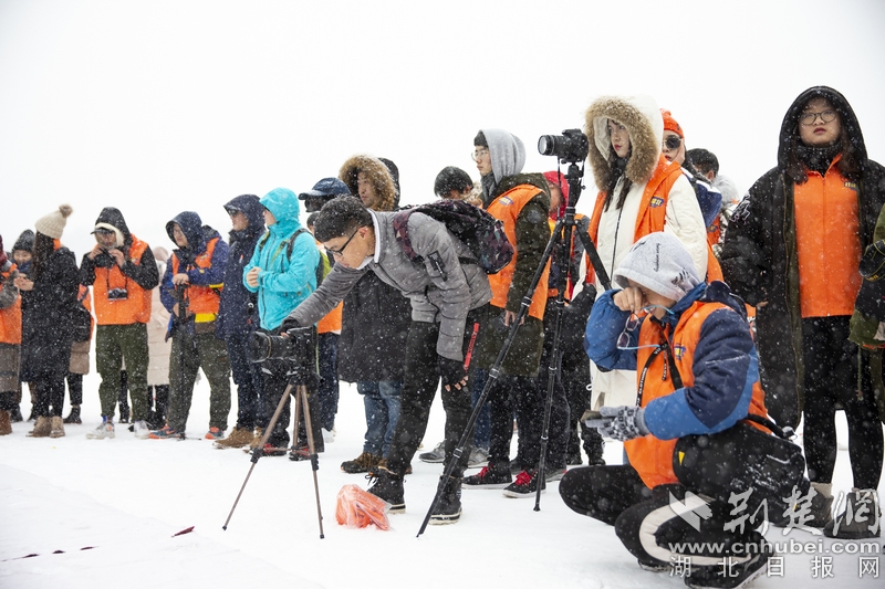 冰清美如画 滑雪神农架 湖北百家校媒聚焦“华中屋脊”