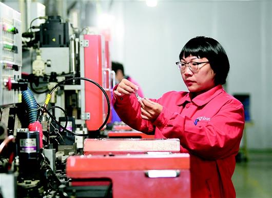 女博士廖庆玲为企业技改送来“定心丸”