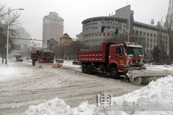 黑龙江省迎来今冬以来最大暴风雪