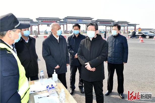 王东峰在保定市调研检查：坚定不移防控抗击疫情 有力有效复工复产保发展