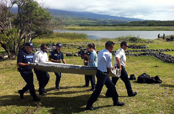 马来西亚已派调查组查证疑似MH370残骸(图)