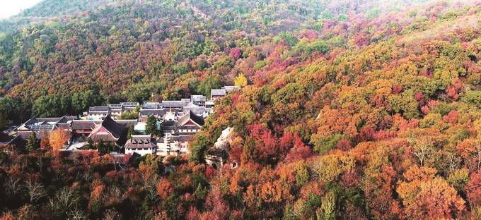 南京栖霞山：紫东“文旅之城”起峰峦