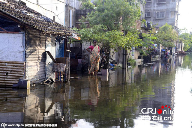 印度洪灾已致200余人丧生 多地沦为泽国