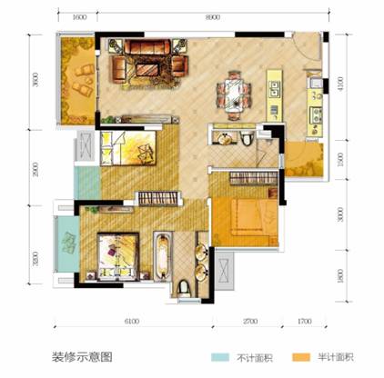 【房产汽车　标题摘要】中国铁建·花语佰骊：挑户型有讲究