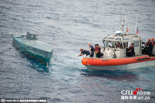 美海警破史上最大毒品走私案 查获上亿美元可卡因