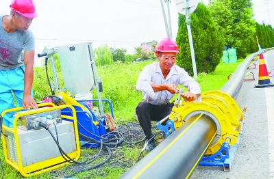 （三农）南京高淳区桠溪镇叶家村惠民燃气铺设施工