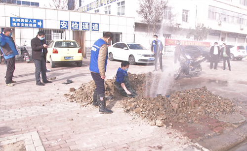 【河南供稿】信阳市固始县多部门联动 保障“疫”情下城市安全运行