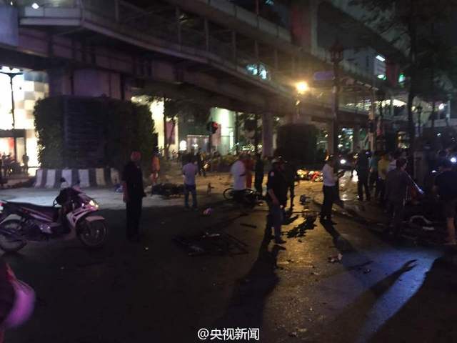 泰国曼谷市中心发生爆炸