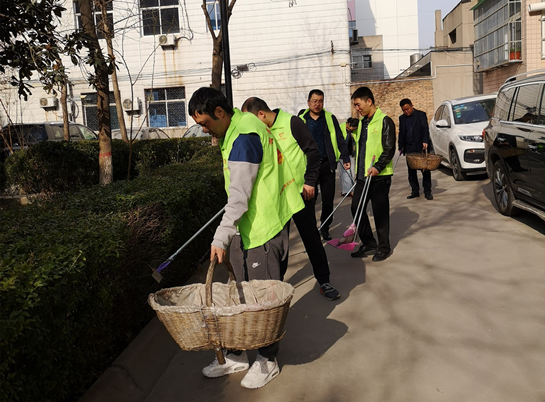 西安高陵区住建局开展常态化志愿服务