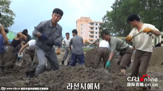 朝鲜北部暴雨成灾 金正恩命军队全面负责救灾