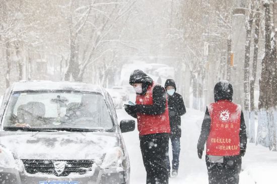 风雪战疫人！因为有你，春天可期……