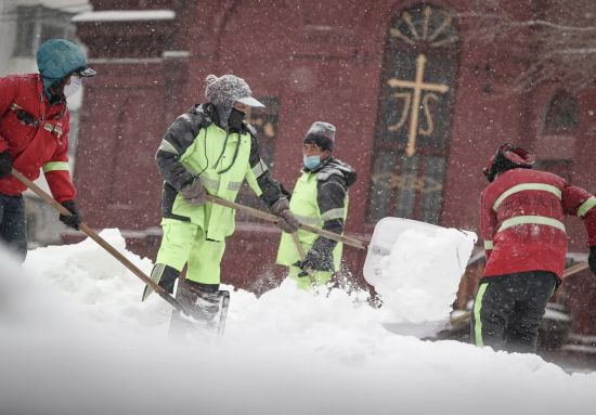 风雪战疫人！因为有你，春天可期……