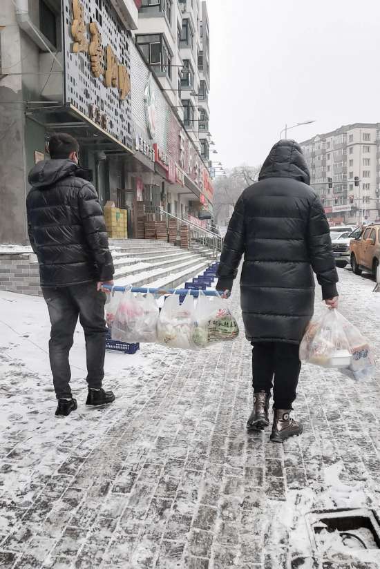 风雪战疫人！因为有你，春天可期……