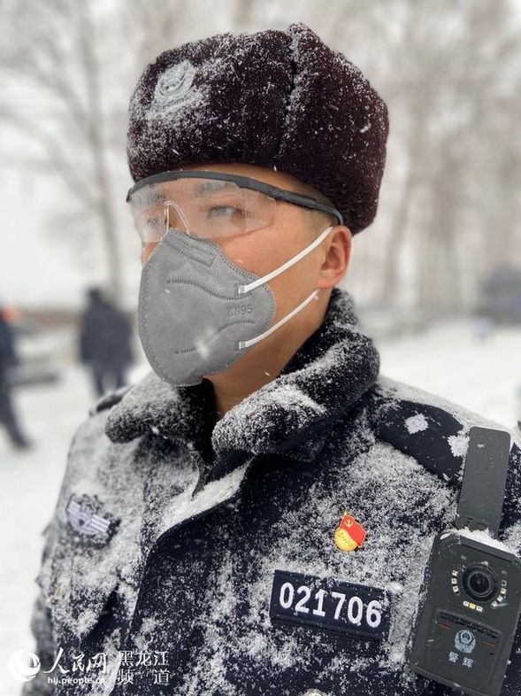 龙江三月初雪 致敬雪天战“疫”的你！