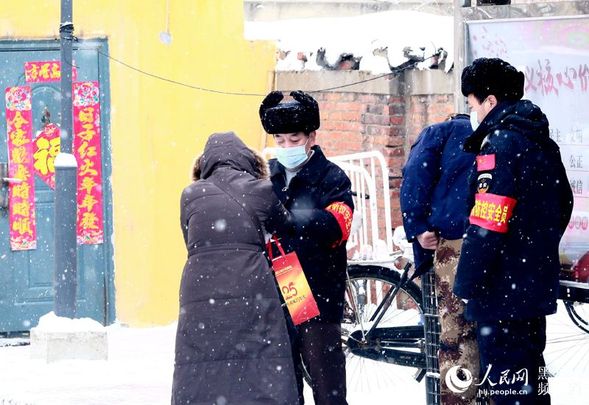 龙江三月初雪 致敬雪天战“疫”的你！