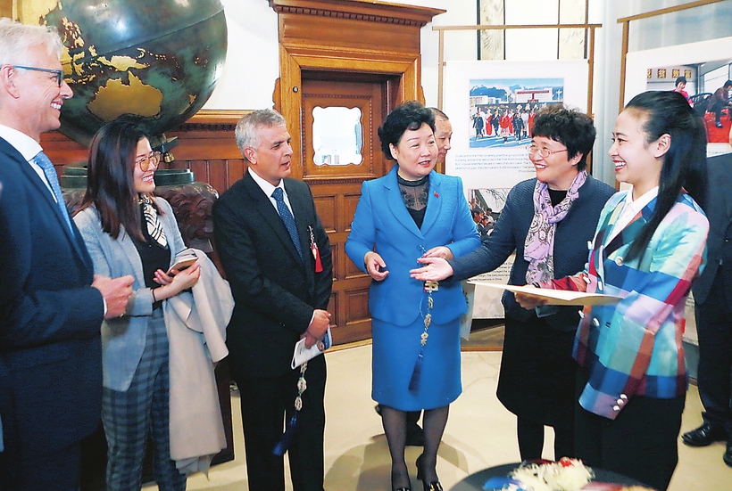 “追寻美好生活”中国脱贫成就巡展暨吉林文化旅游周活动在丹麦启动