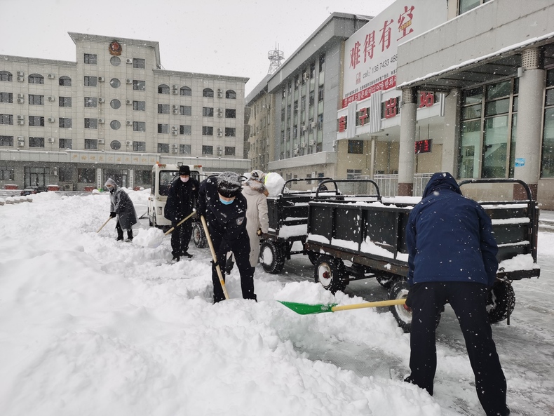 沈铁全力迎战降雪天气 确保重点物资运输和旅客出行安全