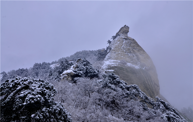 【B】雪后龟峰山 美景更娇艳（组图）_fororder_龟峰雪韵 摄影余淑荷