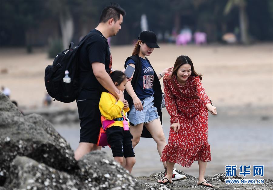 广西三娘湾景区迎来旅游热