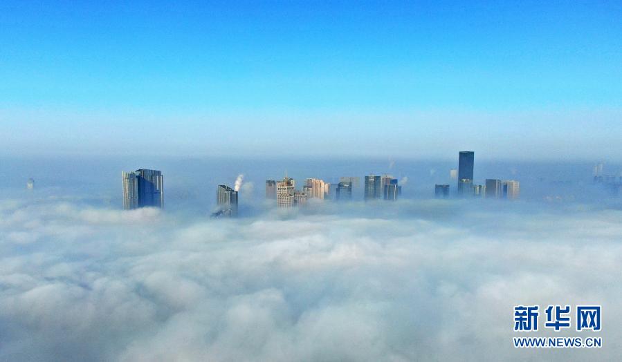 沈阳出现大雾天气