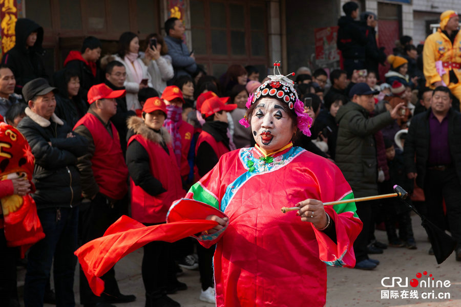 【焦点图-大图】【移动端-焦点图】中原一绝：鹤壁耿寺高跷抬阁