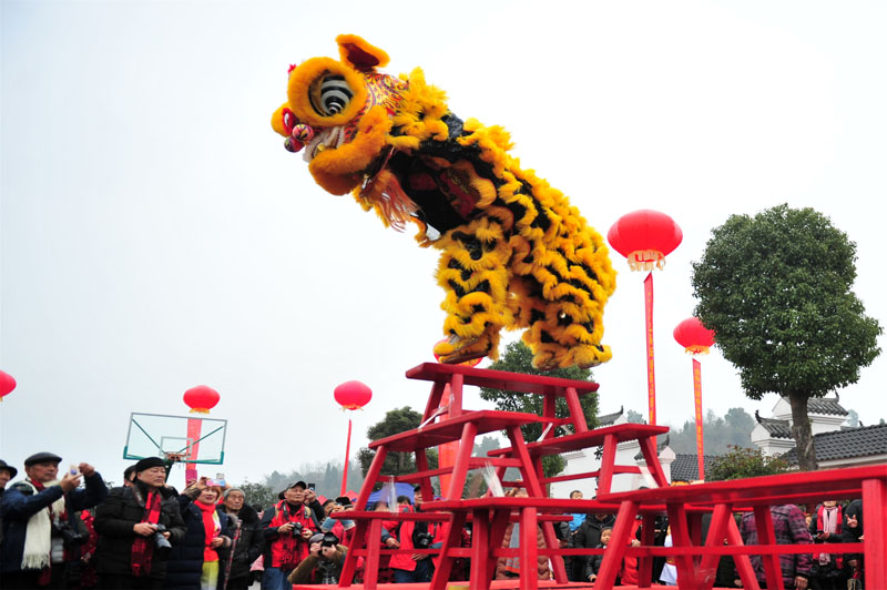 湖北宜昌：“我到乡村过大年” 多彩民俗迎新春