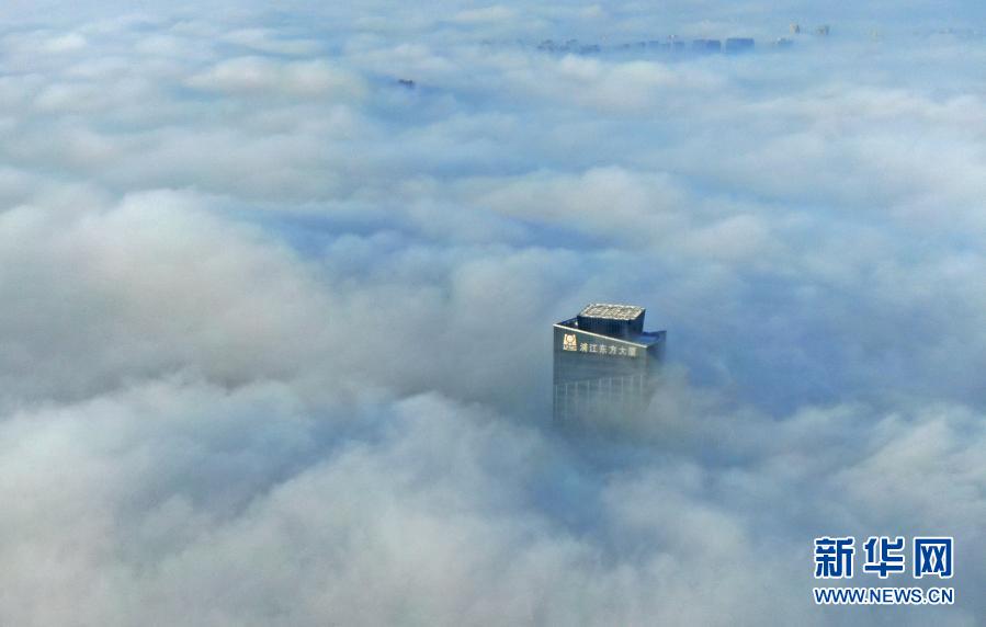 沈阳出现大雾天气