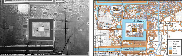 柬埔寨吴哥窟地下藏螺旋状建筑 长1500米