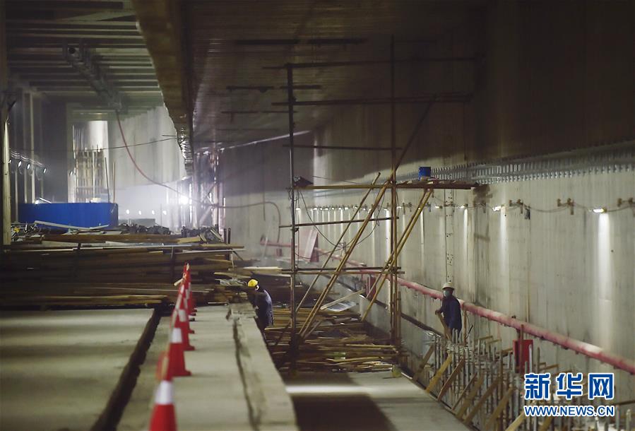 京雄城际铁路北京新机场站主体工程完工