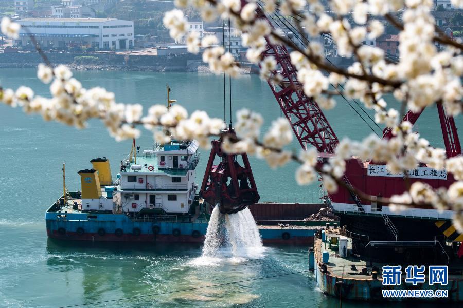 三峡航道整治忙