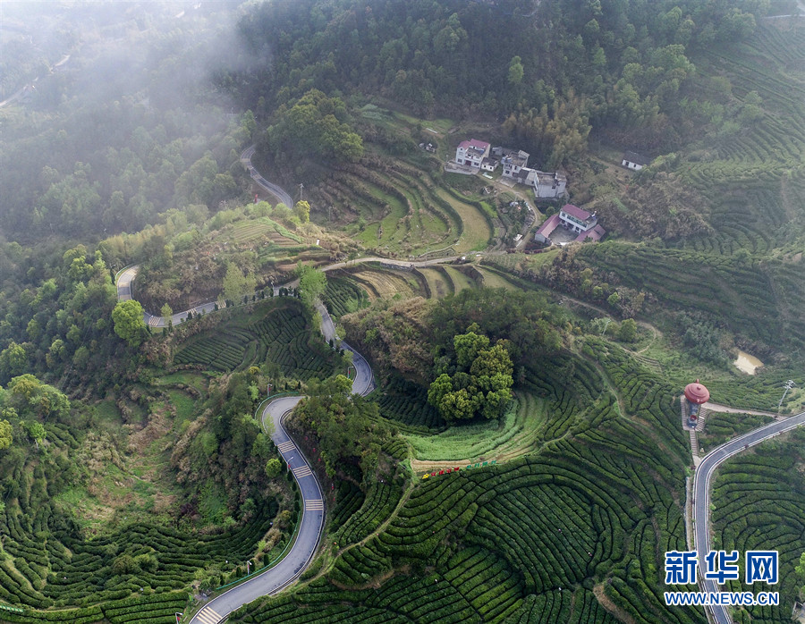 黄冈蕲春沥青公路通村达组 小山村迎来大变化