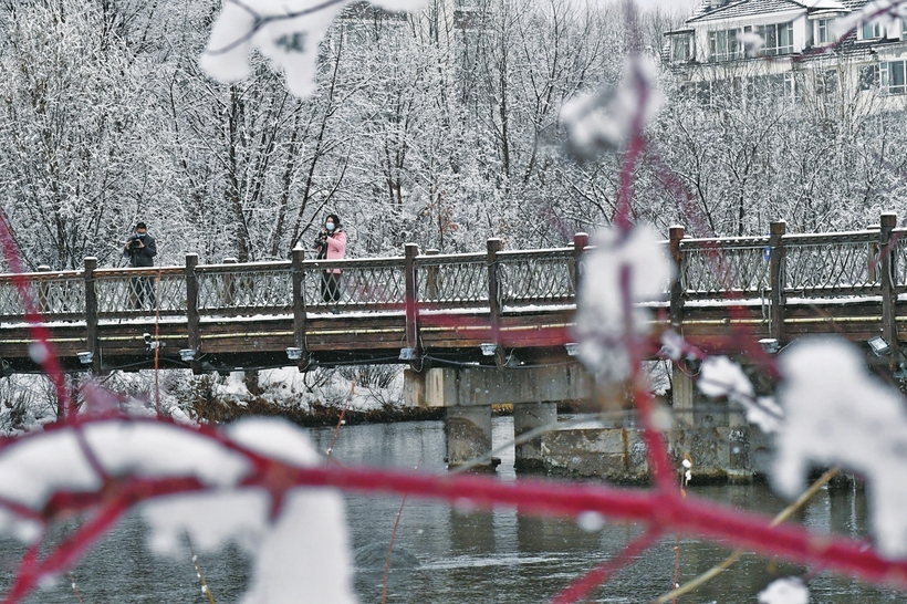 “长白粉雪”惹人醉