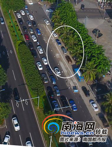 还未审核【琼岛动态文字列表】【即时快讯】海口南海大道正修路拓宽车道 在春节前后完工