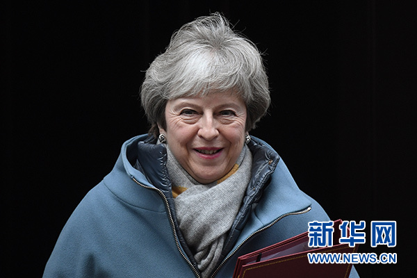 英国首相说将继续与欧盟就“脱欧”协议进行谈判