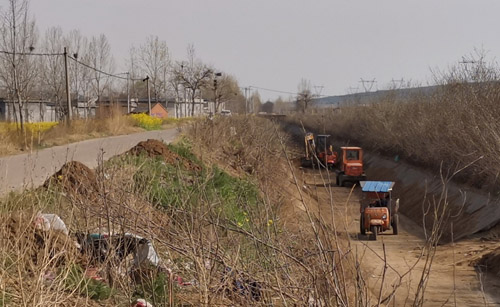 【河南供稿】平顶山市宝丰县：清理河道沟渠 保障水系连通