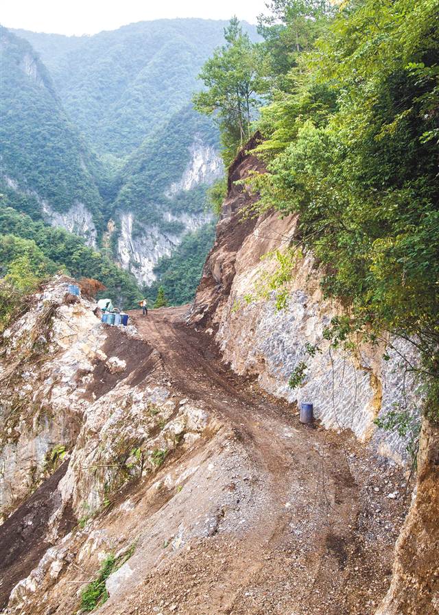 【区县联动】【城口】城口鸡鸣乡大山深处谋脱贫